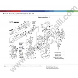 Ricambi Bosch per Demolitore GBH 5-38 D