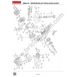 Ricambi Makita per Decespugliatore Spalleggiato RBK410