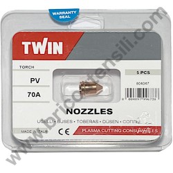 Nozzles 5Pcs Set for Telwin Superior Plasma 70