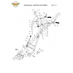Meccanica Benassi Spare Parts for Flail Mower TR 80 Special