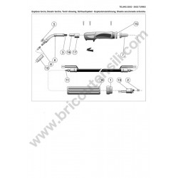 Ricambi Telwin per Saldatrici Telmig 250/2 Turbo