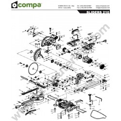 Ricambi Compa-OMS per Troncatrice SLIDERS 210