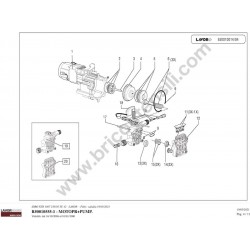 Lavor Original Parts for Pressure Cleaner XTR 1007 8.052.0814 - Diagram