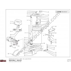 Lavor Original Parts for Pressure Cleaner XTR 1007 8.052.0814 - Diagram - 2