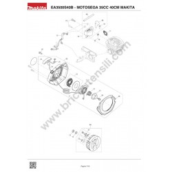 Ricambi Makita per Motosega EA3500S40B - Esploso 3
