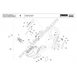 Makita Spare Parts for Chainsaw EA3500S