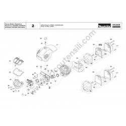 Ricambi Makita per Motosega EA3500S