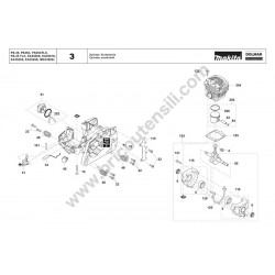 Ricambi Makita per Motosega EA3500S