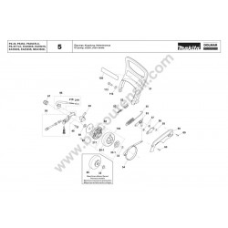 Makita Spare Parts for Chainsaw EA3500S
