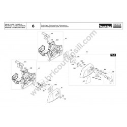 Makita Spare Parts for Chainsaw EA3500S