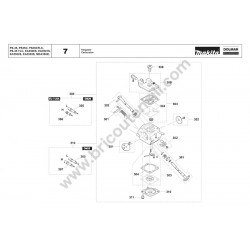 Makita Spare Parts for Chainsaw EA3500S