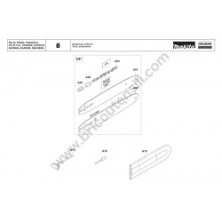 Ricambi Makita per Motosega EA3500S