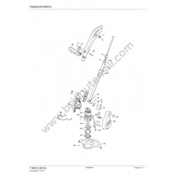 Alpina Spare Parts for Grass Trimmer T 600 E
