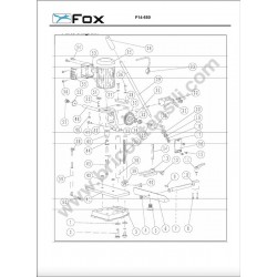 Ricambi Fox per Mortasatrice F14-650