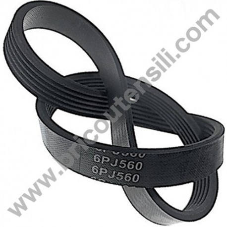 Belt Poli-V 6PJ560 for Combined Mini Kompacta 200/3