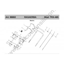 Ama Spare Parts for Lawnmower TRX-465
