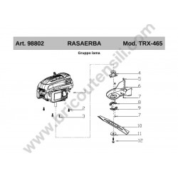 Ama Spare Parts for Lawnmower TRX-465