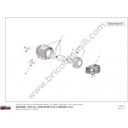 Lavor Original Parts for Pressure Cleaner TUCSON 1013LP