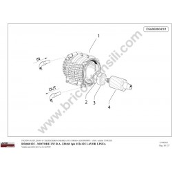 Lavor Original Parts for Pressure Cleaner TUCSON 1013LP