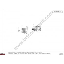Ricambi Originali Lavor per Idropulitrice TUCSON 1013LP