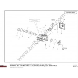 Lavor Original Parts for Pressure Cleaner TUCSON 1013LP