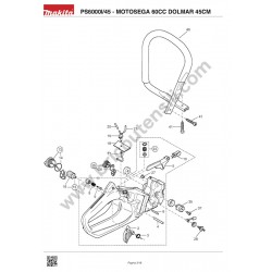 Dolmar Spare Parts for Chainsaw PS6000I/45