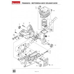 Dolmar Spare Parts for Chainsaw PS6000I/53