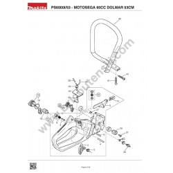 Dolmar Spare Parts for Chainsaw PS6000I/53