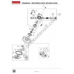 Dolmar Spare Parts for Chainsaw PS6000I/53