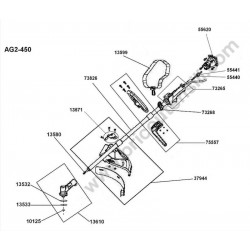 Ama Spare Parts for Brushcutter AG2 450