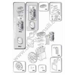 ABAC Parts for Pump Unit B7900 - NS59
