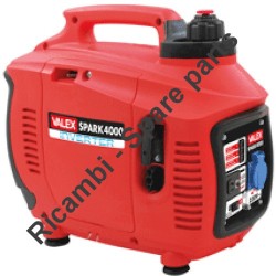 Ricambi Valex per Generatore di Corrente SPARK 4000