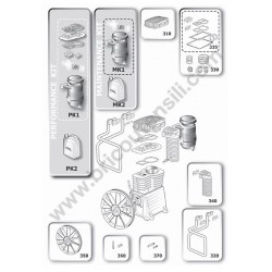 BALMA Spare Parts for Pump Unit NS59S