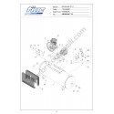 Ricambi Fiac per Compressore AB 500-808 - Esploso