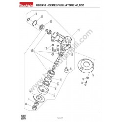 Ricambi Makita per Decespugliatore RBC410