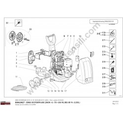 Ricambi Originali Lavor per Idropulitrice SUPERWASH 160 - 80620827