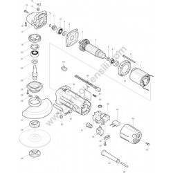 Ricambi Maktec per Smerigliatrice Angolare MT953