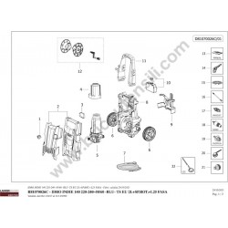 FASA Parts for Pressure Cleaner Indie 140 Drawing