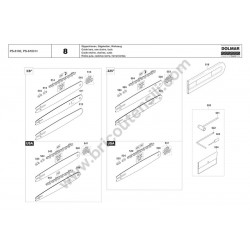 Ricambi Dolmar per Motosega PS6100/45