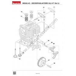 Ricambi Dolmar per Decespugliatore MS352.4C