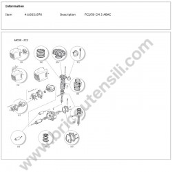 ABAC Parts for Air Compressor Montecarlo FC2/50 CM 2