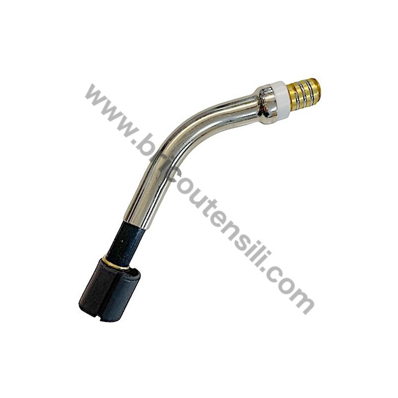 Collo D'Oca Per Torcia MIG 24KD – Compatibile Binzel – Ottone E Acciaio Inox – Diametro 9 Mm