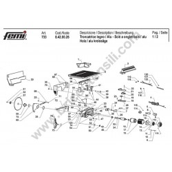 Femi Spare Parts for Mitre Saw 733-8420026