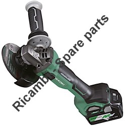 Ricambi Hitachi per Smerigliatrice a Batteria G3613DA