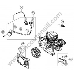 Ricambi Tanaka per Motosega ECV5601