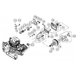 Ricambi Tanaka per Motosega ECV5601