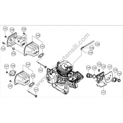 Ricambi Tanaka per Motosega ECV5601