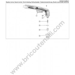 Telwin Spare Parts for Inverter Plasma TECNICA PLASMA 31 230V
