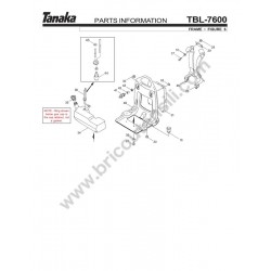 Tanaka Spare Parts for BackPack Blower TBL-7600R