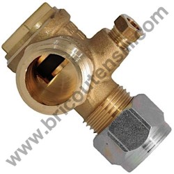 ABAC Non-Return Valve 3/4" Male 14 mm Tube for Air Compressors 2HP